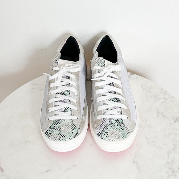 NEW P448 John Python Print Sneaker in Glamour Size 39 EU 8.5-9 US - Picture 9 of 13
